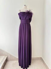Purple Fur Dress